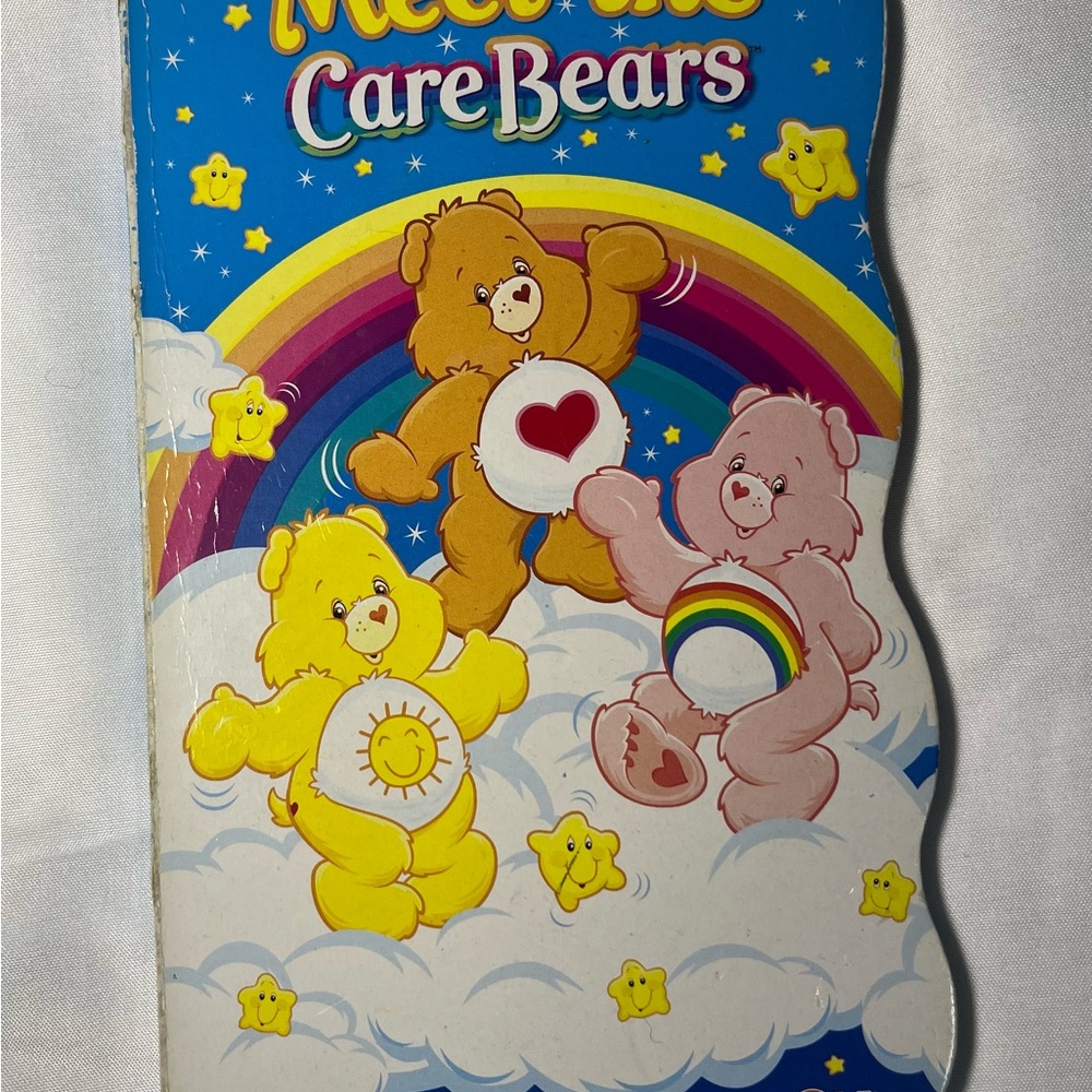 Meet The Care Bears 2010 Board‎ Book Bendon Rare Kids Book Preowned